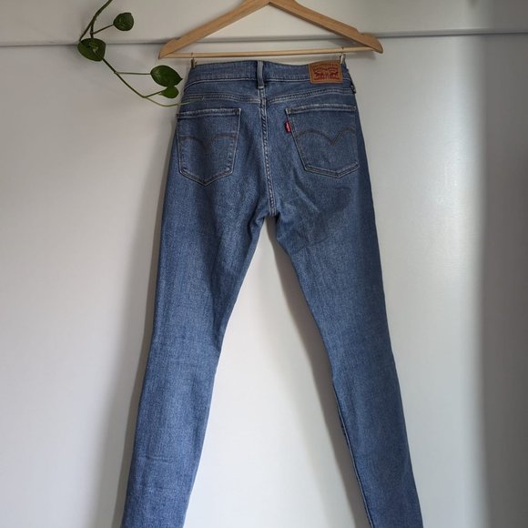 Levi's 711 Skinny Jeans Distressed Size 26 - Picture 5 of 5